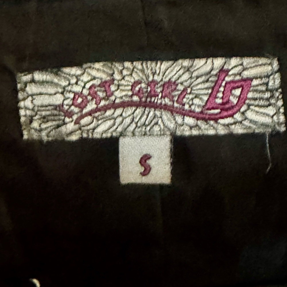 Vintage Y2K Set Pink Faux Snakeskin Flares Jacket - Picture 7 of 8